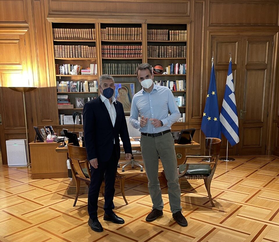 Συνάντηση με τον Πρωθυπουργό Κ. Μητσοτάκη είχε ο Περιφερειάρχης Θεσσαλίας Κ. Αγοραστός