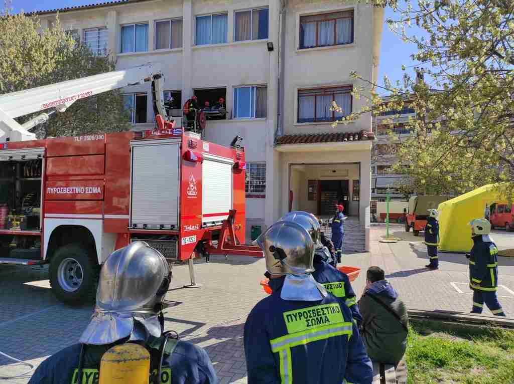 askisi etoimotitas gia seismo Μεγάλη άσκηση ετοιμότητας για σεισμό στη Λάρισα από την Διεύθυνση Πολιτικής Προστασίας της Περιφέρειας Θεσσαλίας