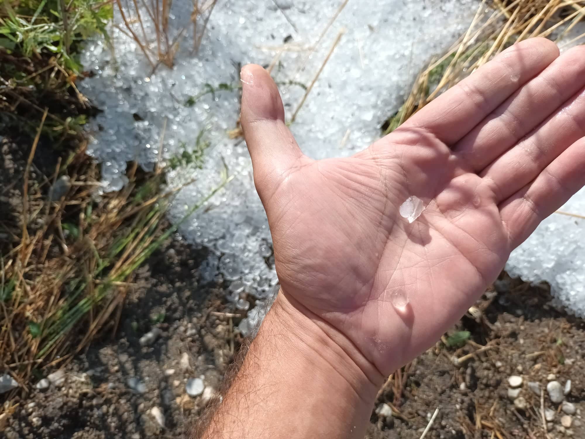 χαλαζοπτωση Ελασσόνα