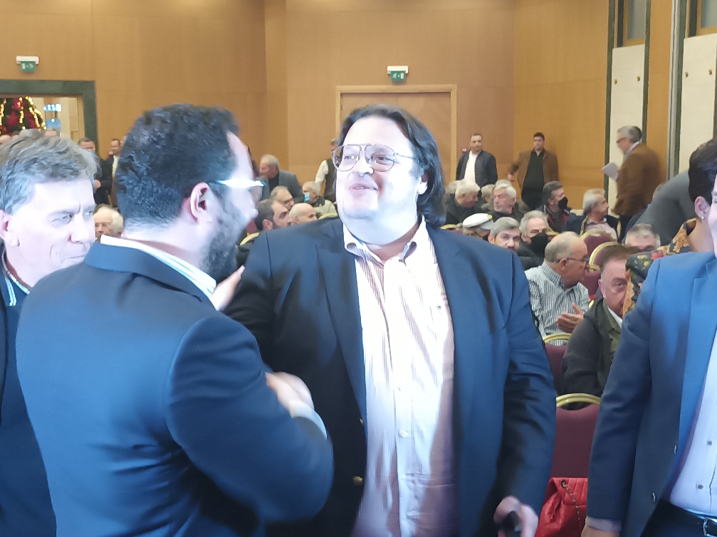Ανδρέας Σπυρόπουλος στη Λαρισα