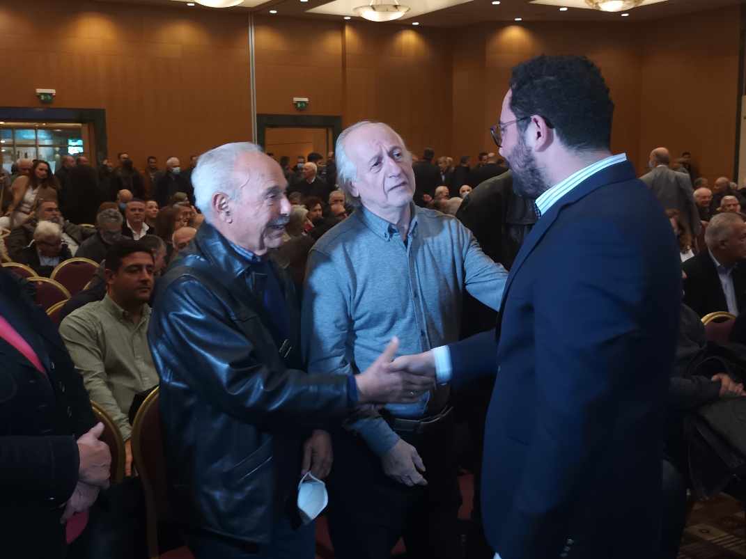 Ανδρέας Σπυρόπουλος στη Λαρισα