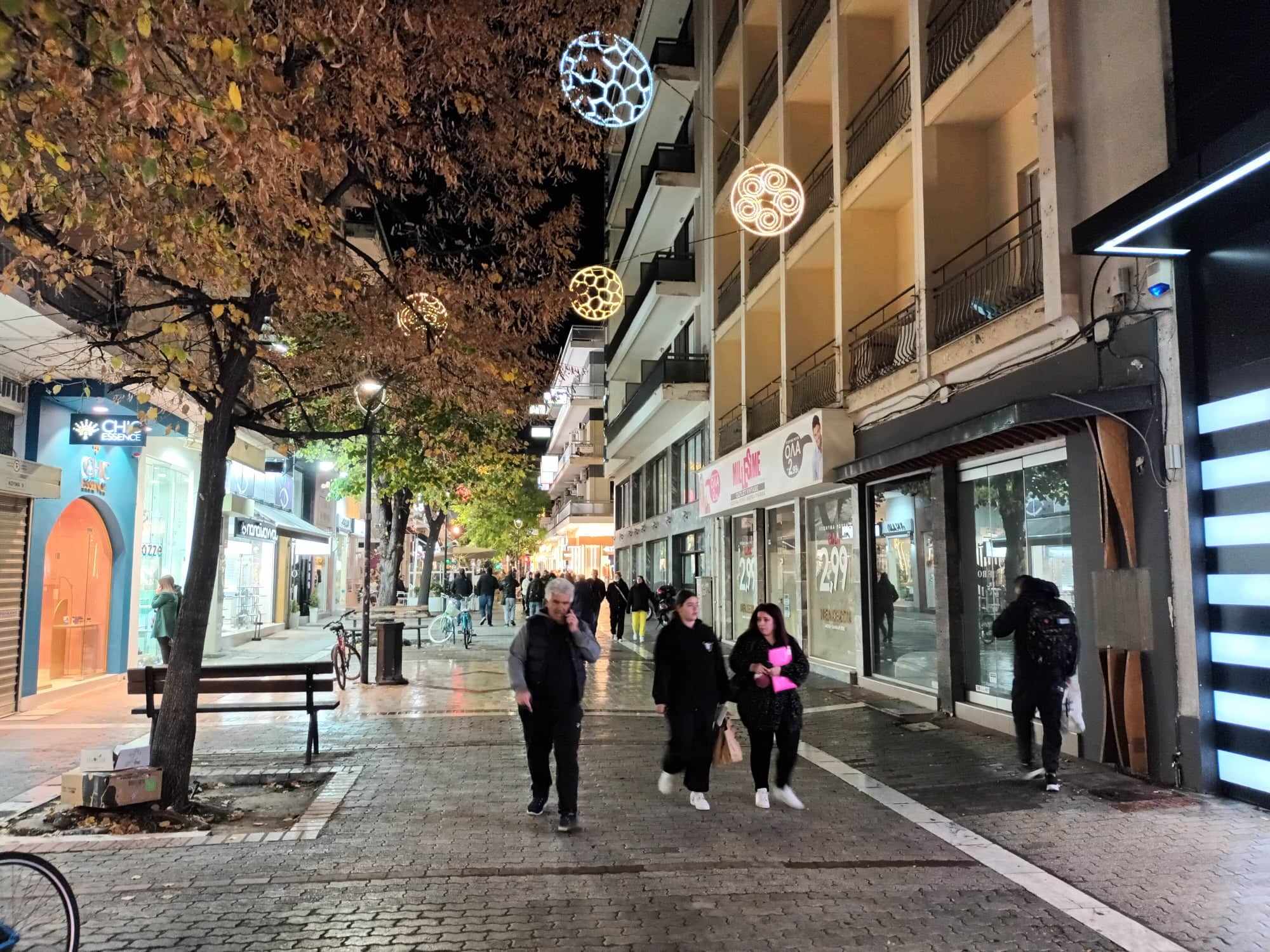 Υποτονική κίνηση στην αγορά της Λάρισας