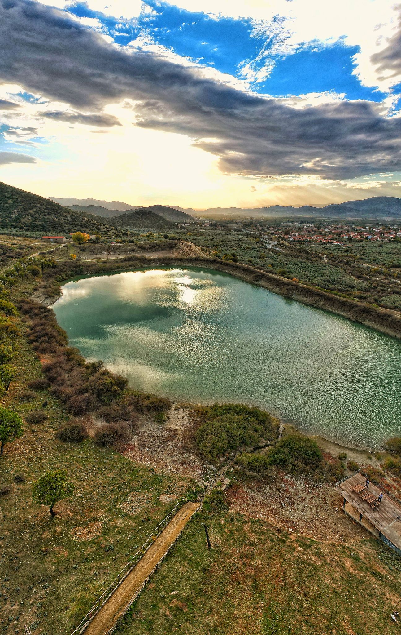 Λάρισα: Ένα μαγευτικό οδοιπορικό στο νομό από ψηλά