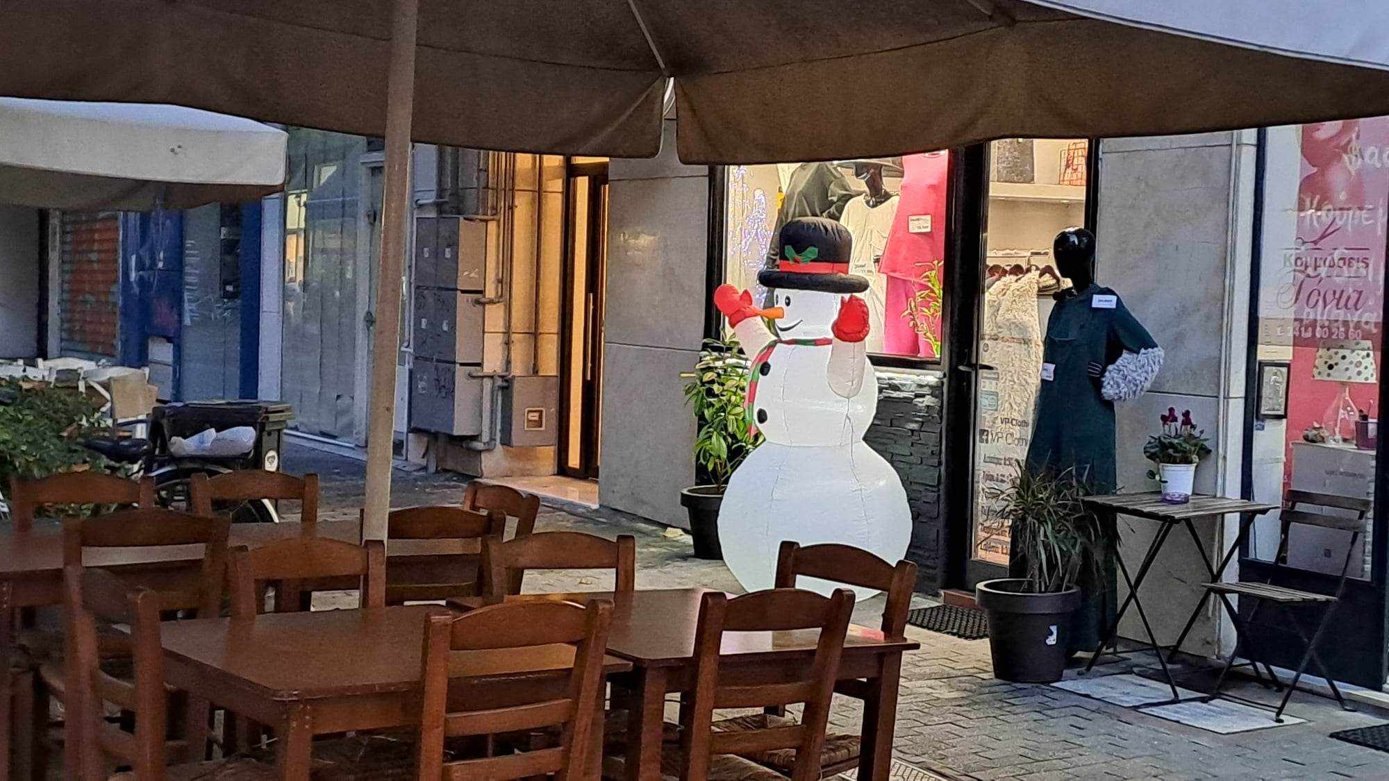 Χριστουγεννιάτικη αγορά στη Λάρισα
