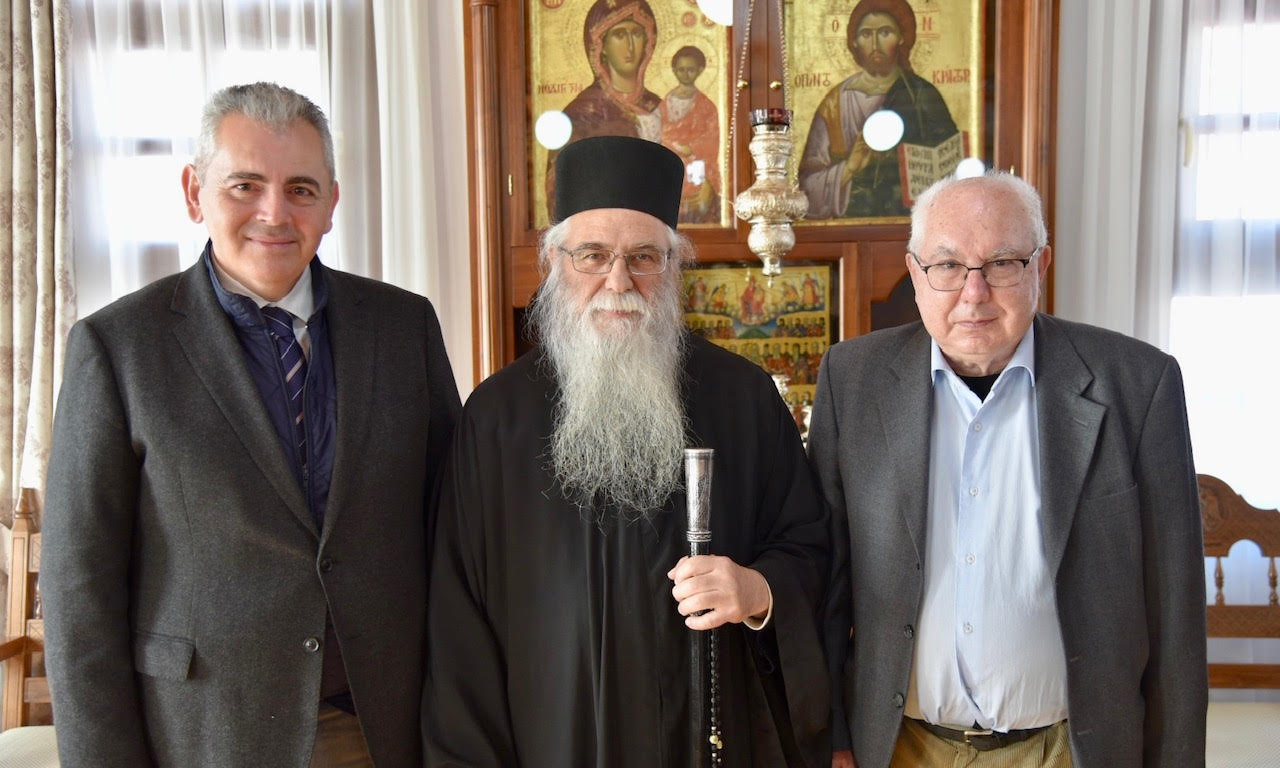 Μ. Χαρακόπουλος στην Ιερά Επιστασία Αγίου Όρους