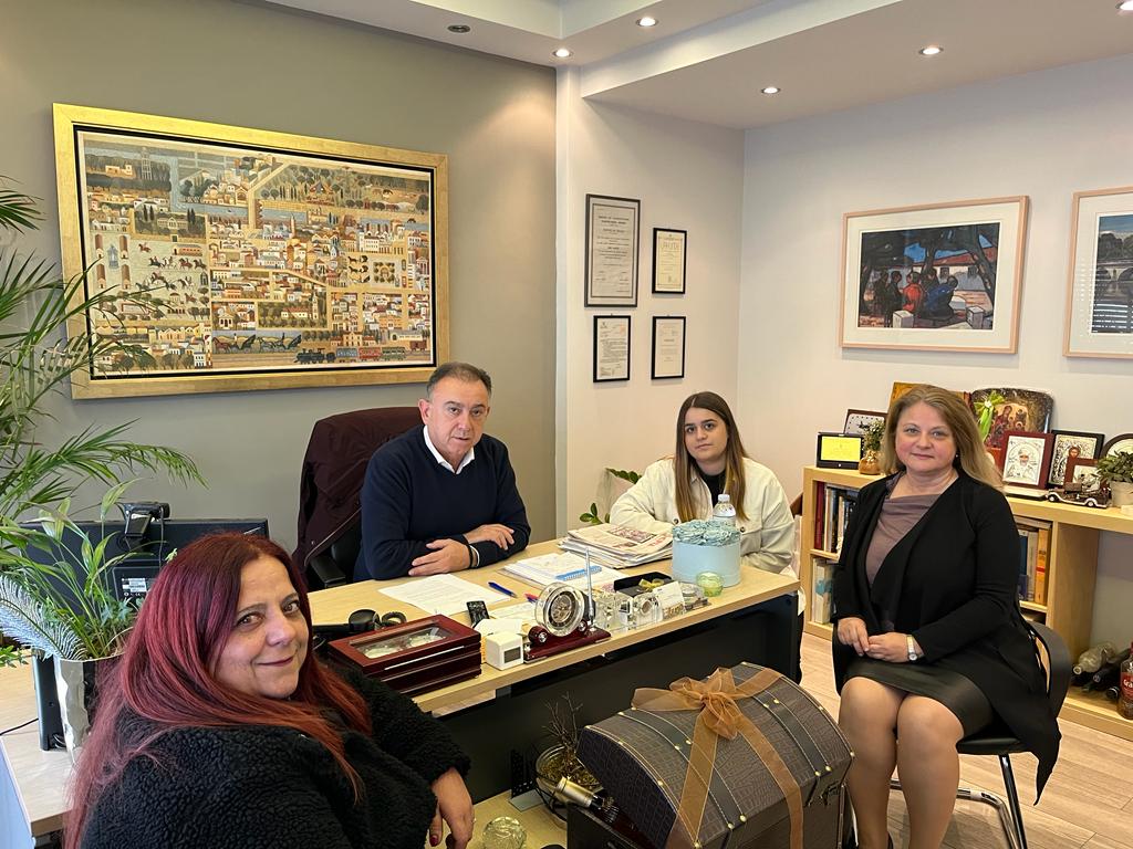 Συνάντηση με τον υποδιοικητή της ΔΥΠΑ Κέλλας