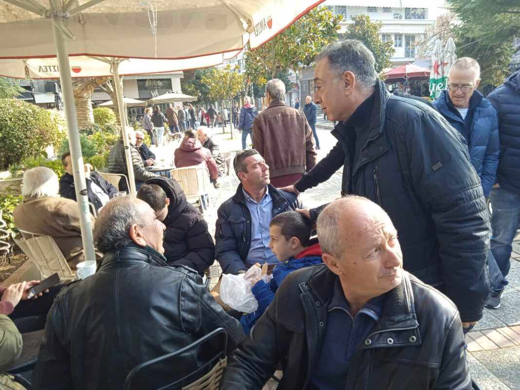 Στα Φάρσαλα ο Χρήστος Κέλλας