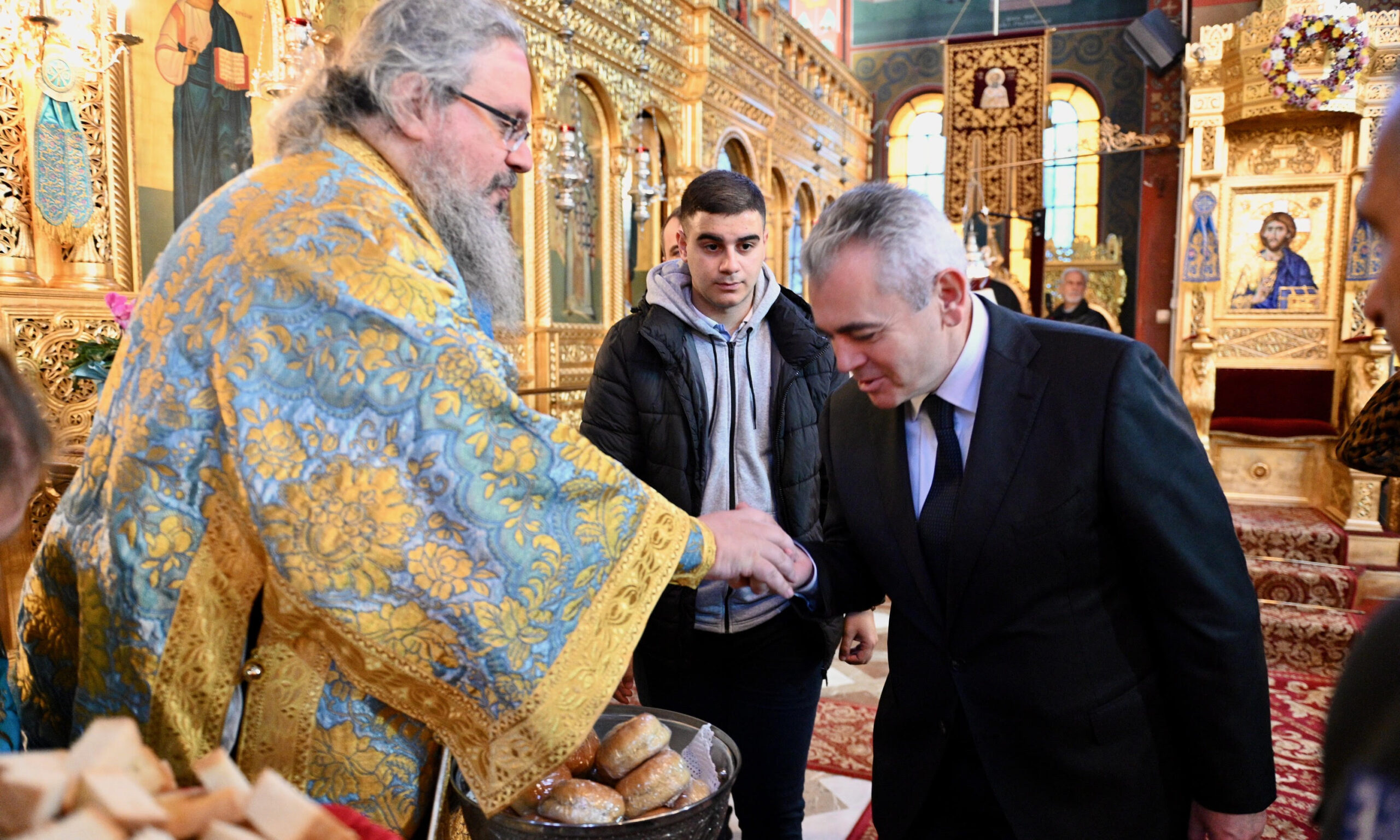 Μ. Χαρακόπουλος στη Χαρά