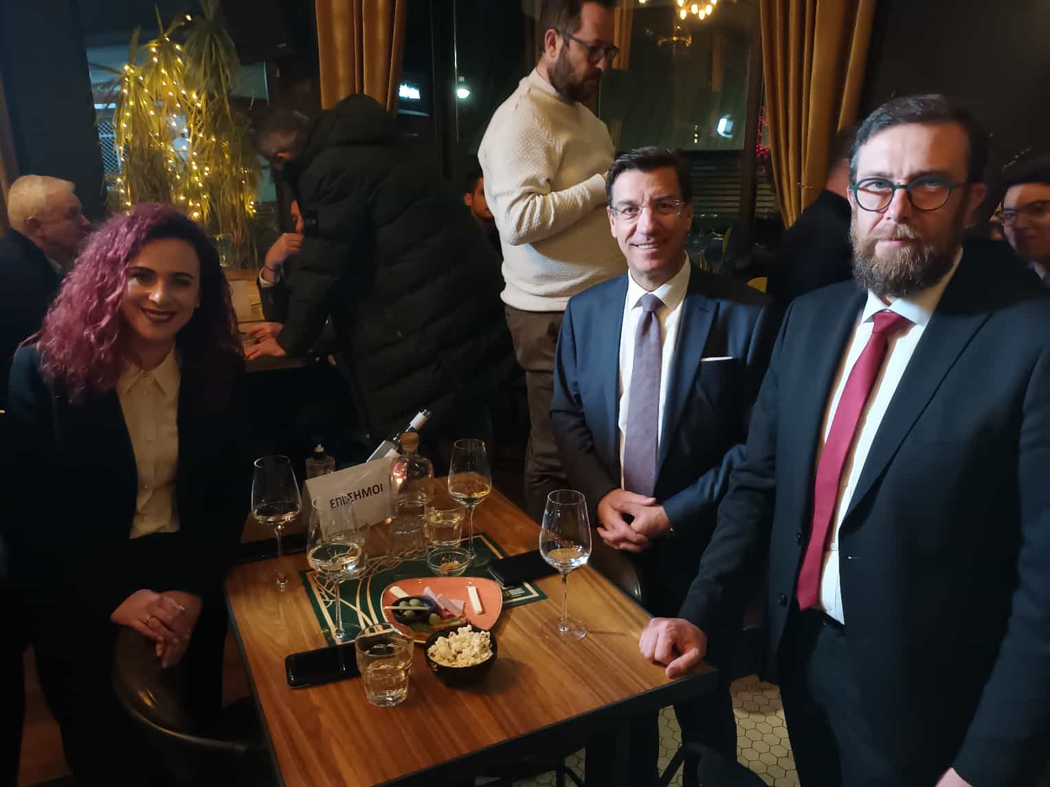 Κοπή πρωτοχρονιάτικης πίτας για τον Εμπορικό Σύλλογο Λάρισας