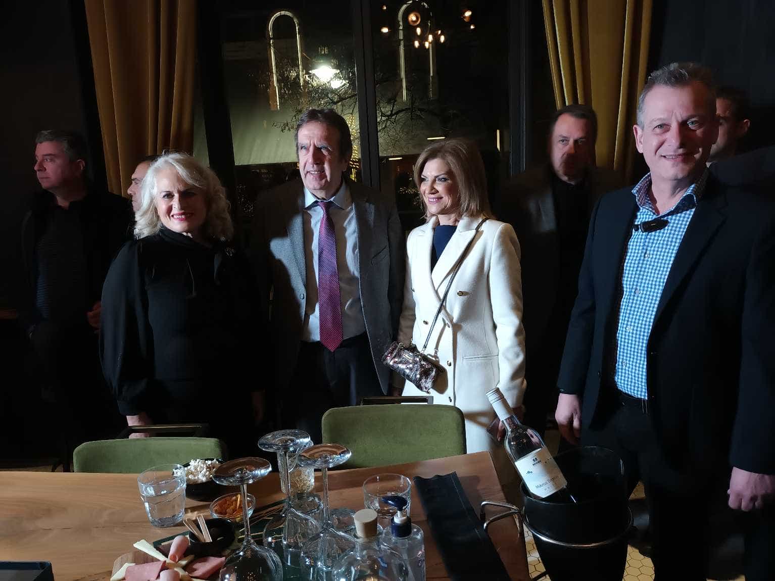 Κοπή πρωτοχρονιάτικης πίτας για τον Εμπορικό Σύλλογο Λάρισας