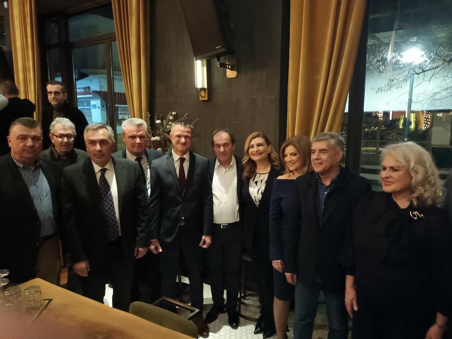 Κοπή πρωτοχρονιάτικης πίτας για τον Εμπορικό Σύλλογο Λάρισας