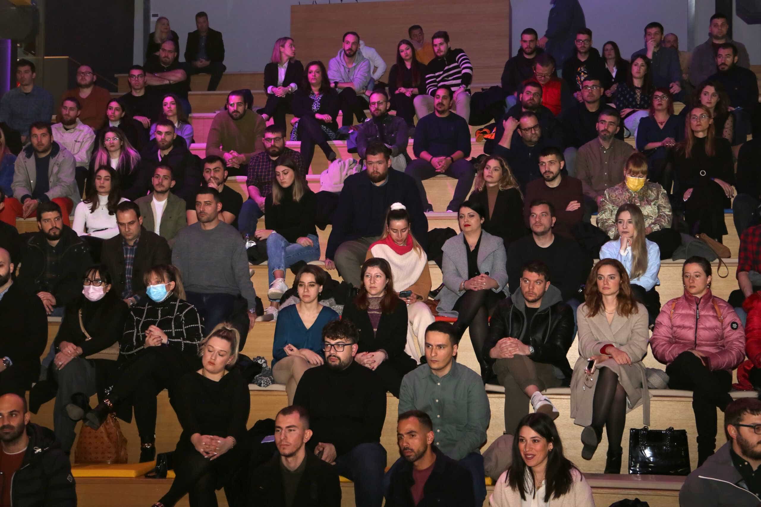 Απόστολος Καλογιάννης με νέες και νέους στο Πάρκο Καινοτομίας JOIST