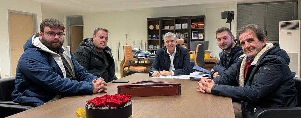 Συνάντηση Κ. Αγοραστού με Φαρσαλινούς Κοινοτάρχες