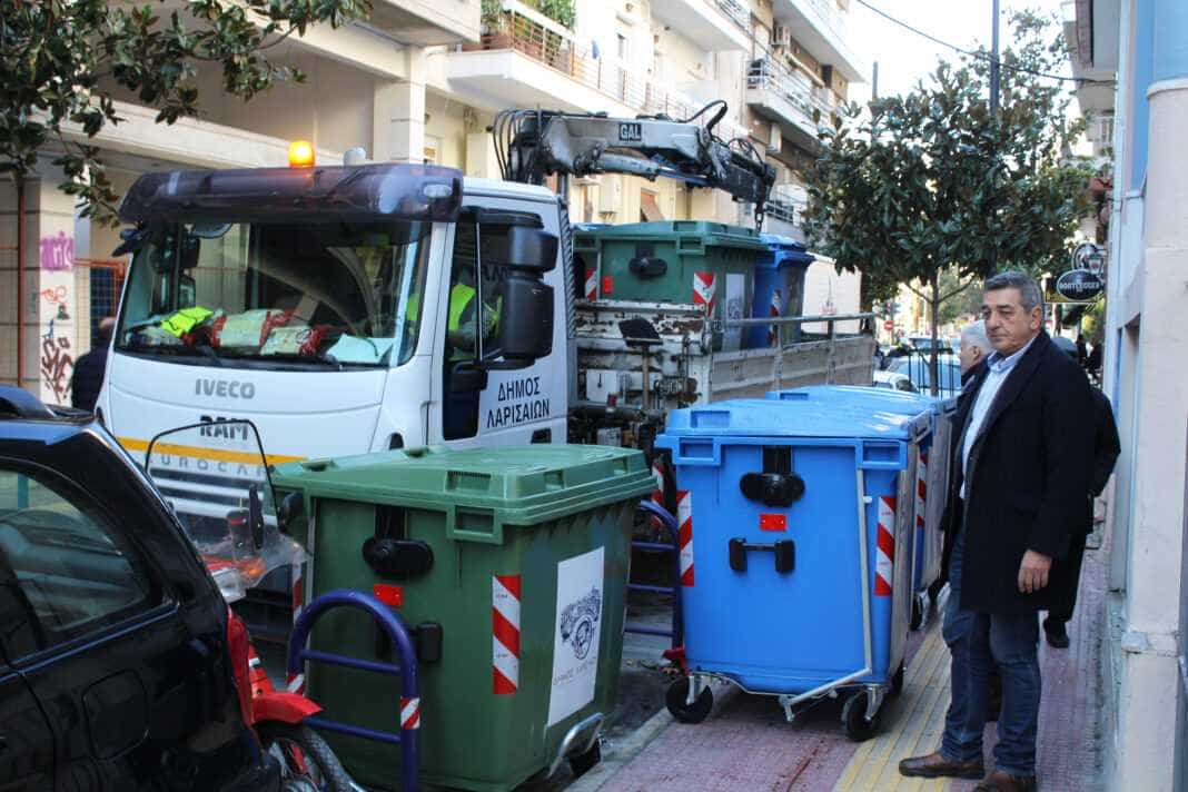 αντικατάσταση κάδων απορριμμάτων