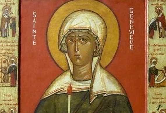 Η Αγία Γενεβιέβη (Γενοβέφα)