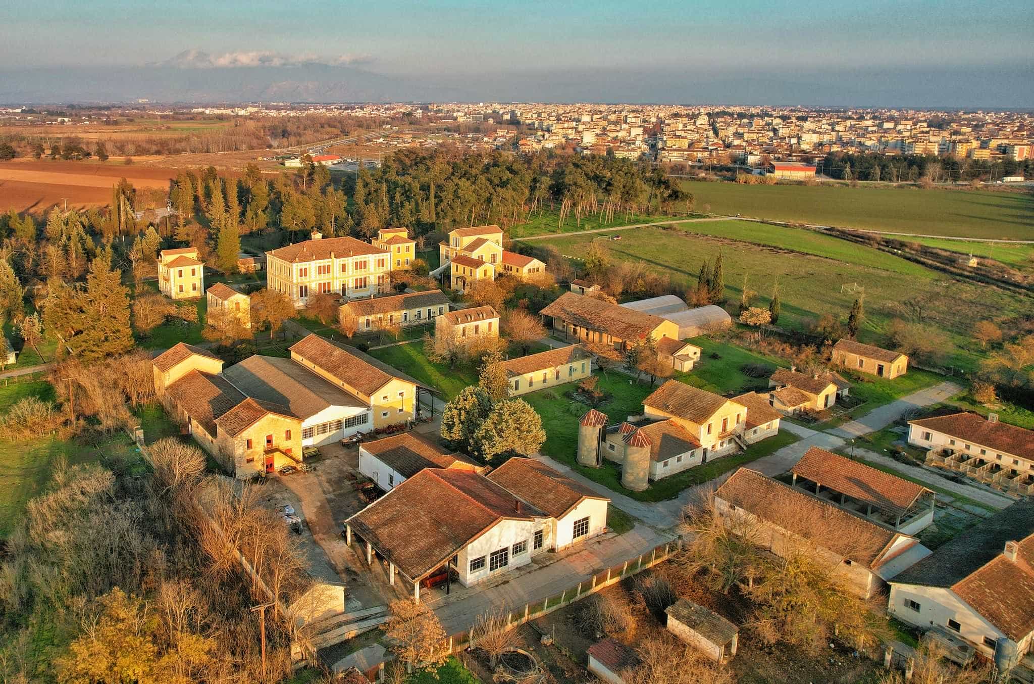 Αβερώφειος Γεωργική Σχολή Λάρισας: Μια ματιά από ψηλά