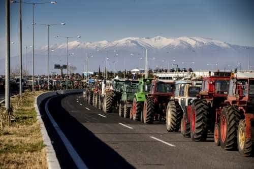 60 τρακτέρ από την Θεσσαλία αναμένεται να φτάσουν στην Αθήνα εν όψει του μεγάλου συλλαλητηρίου