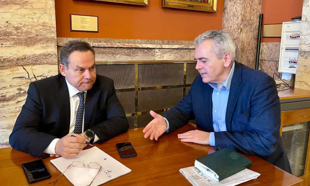Μ. Χαρακόπουλος με Εισηγητή ΝΔ