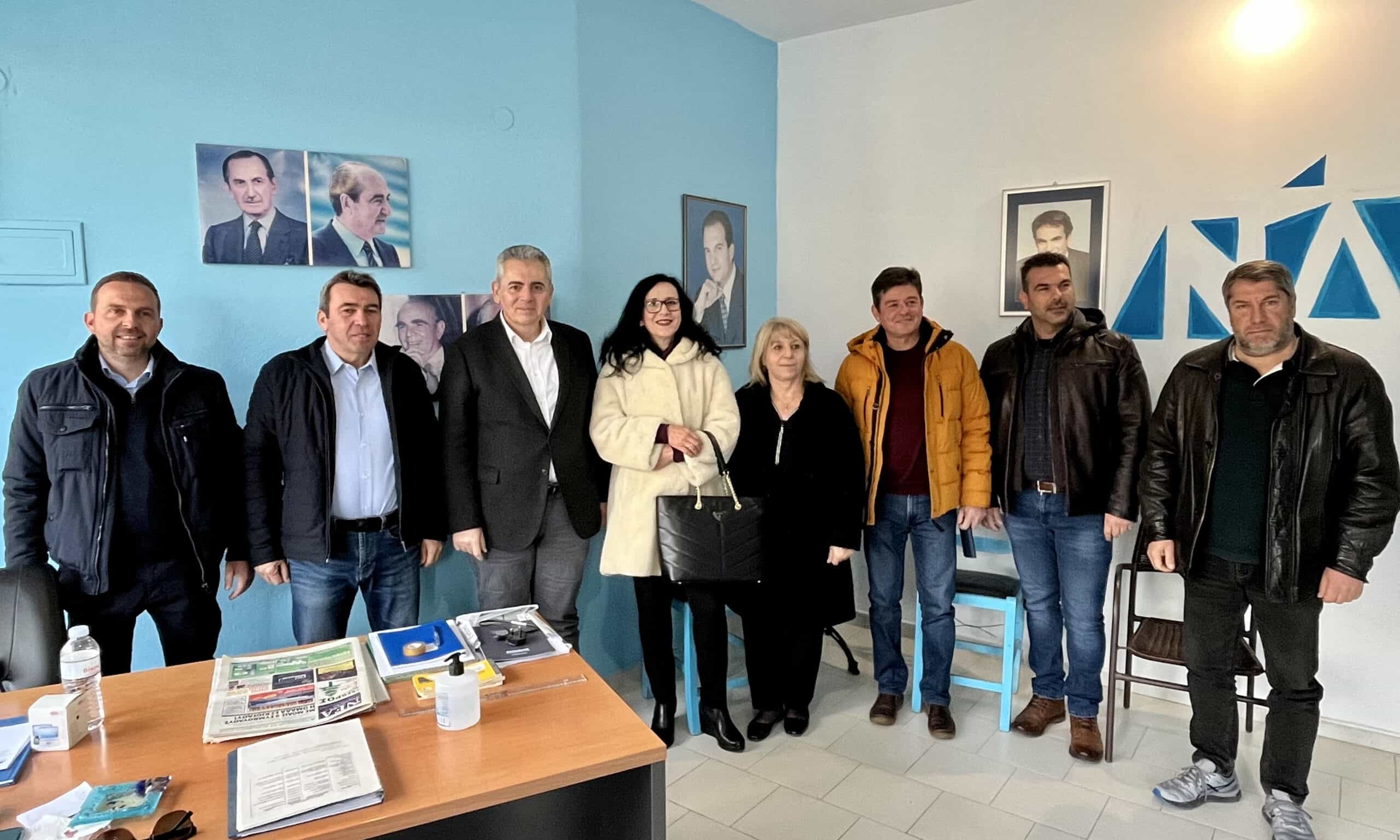 Μ. Χαρακόπουλος σε σύσκεψη ΔΗΜΤΟ ΝΔ Φαρσάλων