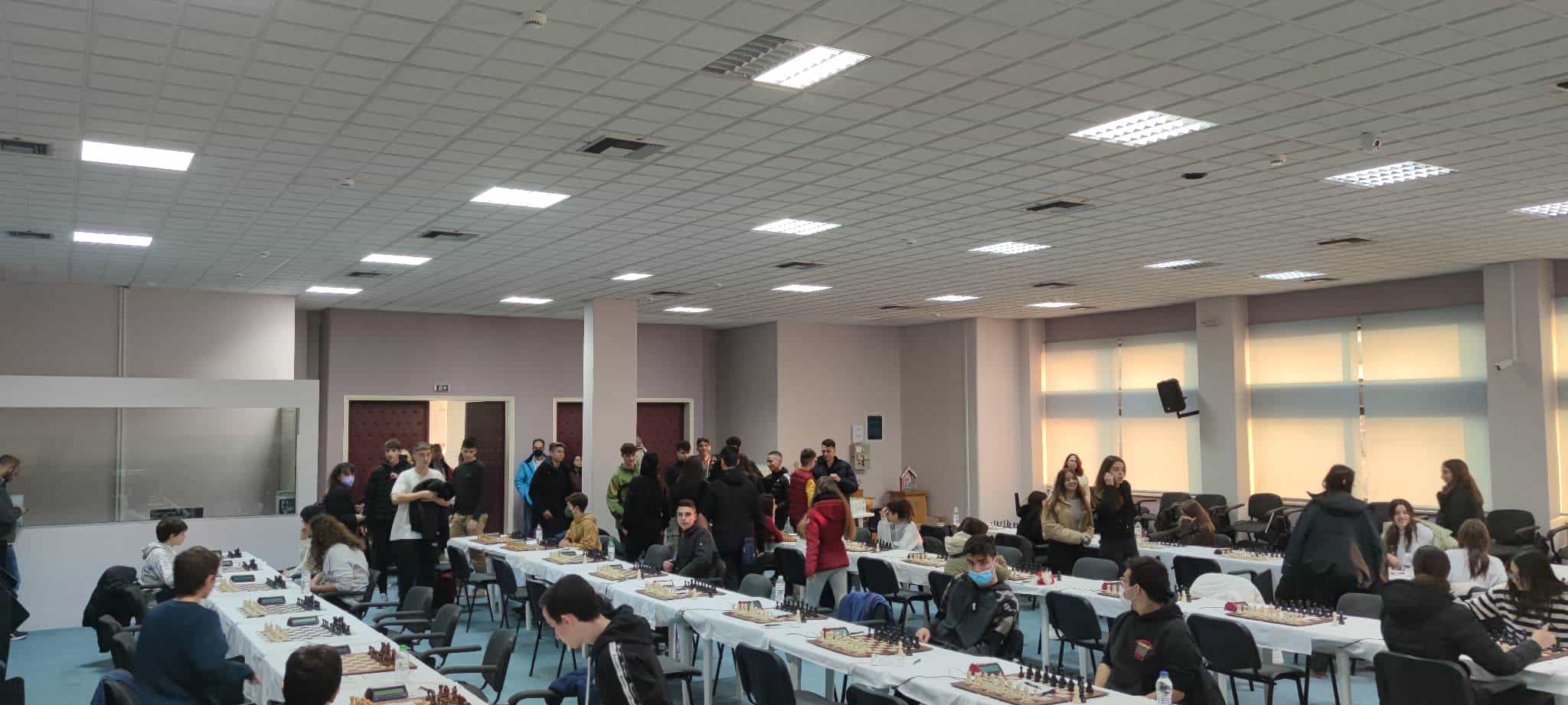 τη Λάρισα φιλοξενούνται πανελλήνια πρωταθλήματα σκάκι εφήβων, μέχρι 18 ετών 