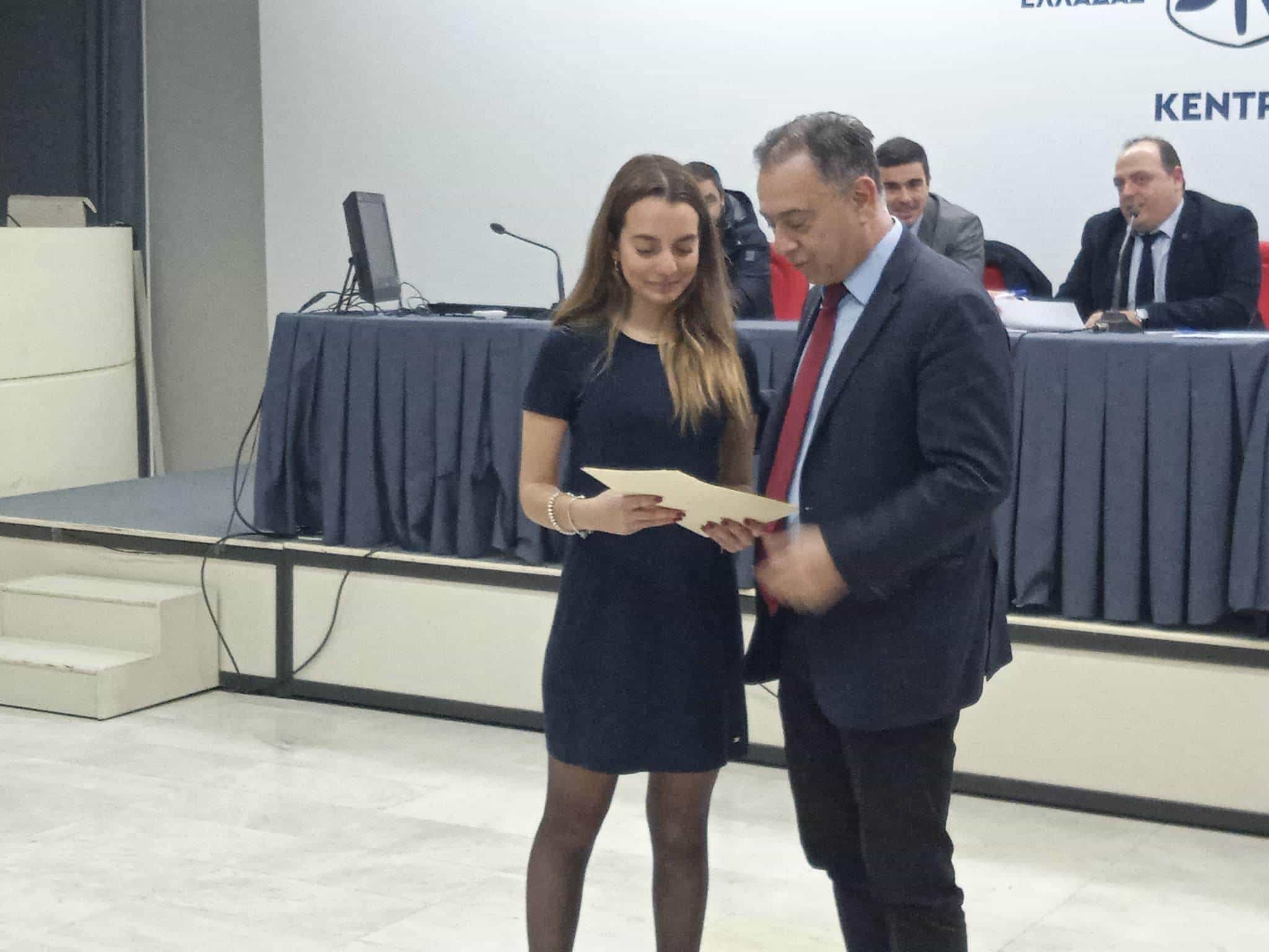 ΧΑΙΡΕΤΙΣΜΟΥ ΣΕ ΕΚΔΗΛΩΣΗ ΤΕΕ - ΧΡΗΣΤΟΣ ΚΕΛΛΑΣ