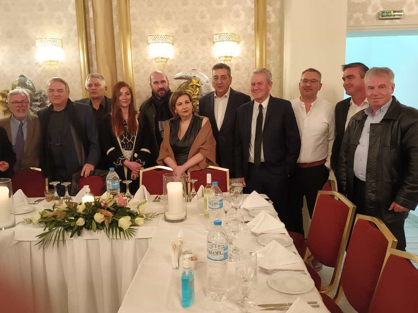 Κοπή πίτας για την ΝΕ ΣΥΡΙΖΑ ΠΣ Λάρισας παρουσία του βουλευτή Τζανακόπουλου Δημήτρη