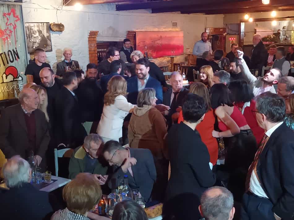 Κοπή πίτας του ΠΑΣΟΚ ΚΙΝΑΛ Λάρισας