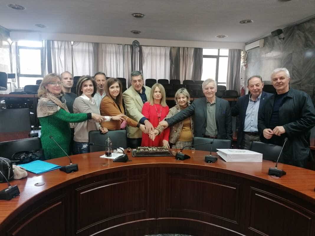 Την πρωτοχρονιάτικη πίτα έκοψε η 2η Κοινότητα Δήμου Λαρισαίων.