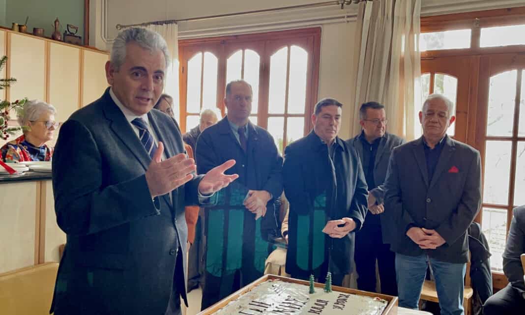 Μ. Χαρακόπουλος στο ΚΑΠΗ Ραψάνης