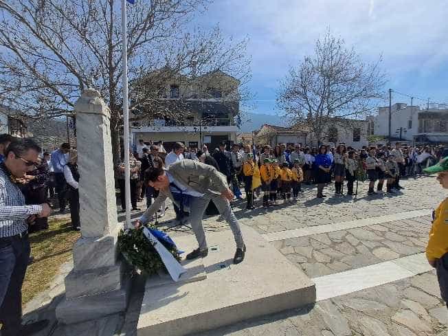 Με κάθε επισημότητα και λαμπρότητα γιορτάστηκε στο Δήμο Τεμπών η επέτειος της 25ης Μαρτίου