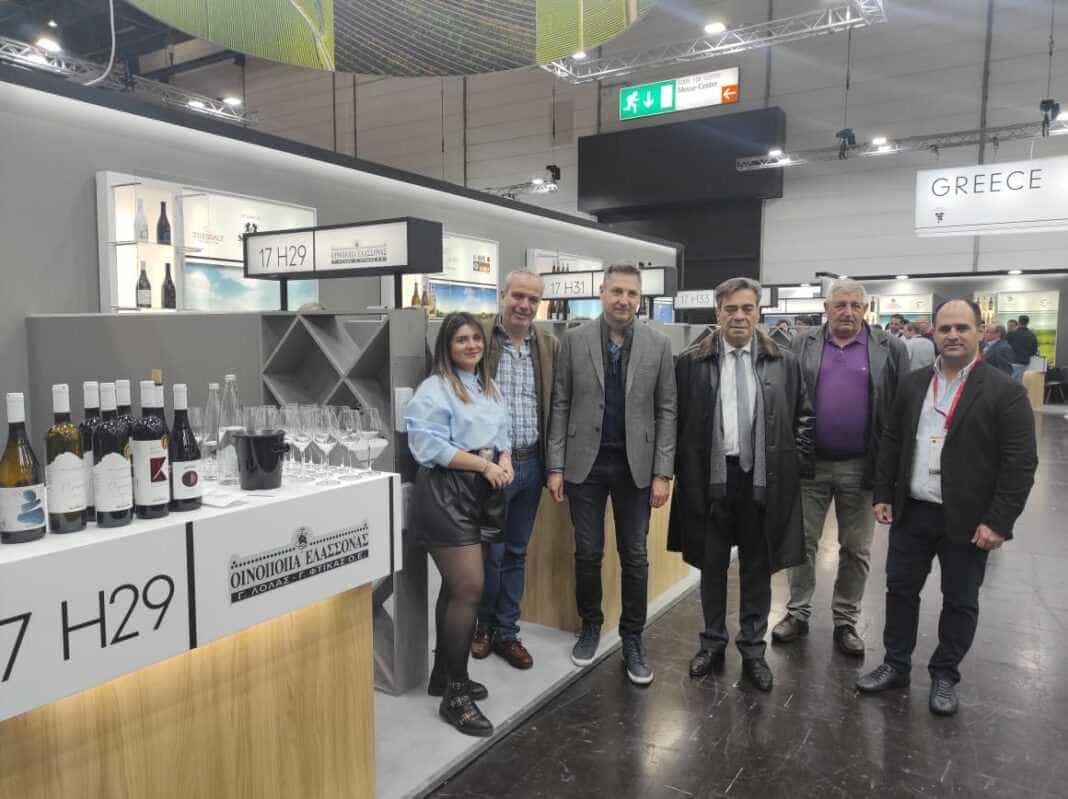 Η Περιφέρεια Θεσσαλίας και το Επιμελητήριο Λάρισας στην διεθνή Έκθεση Οίνων-Ποτών Prowein στο Ντίσελντορφ της Γερμανίας