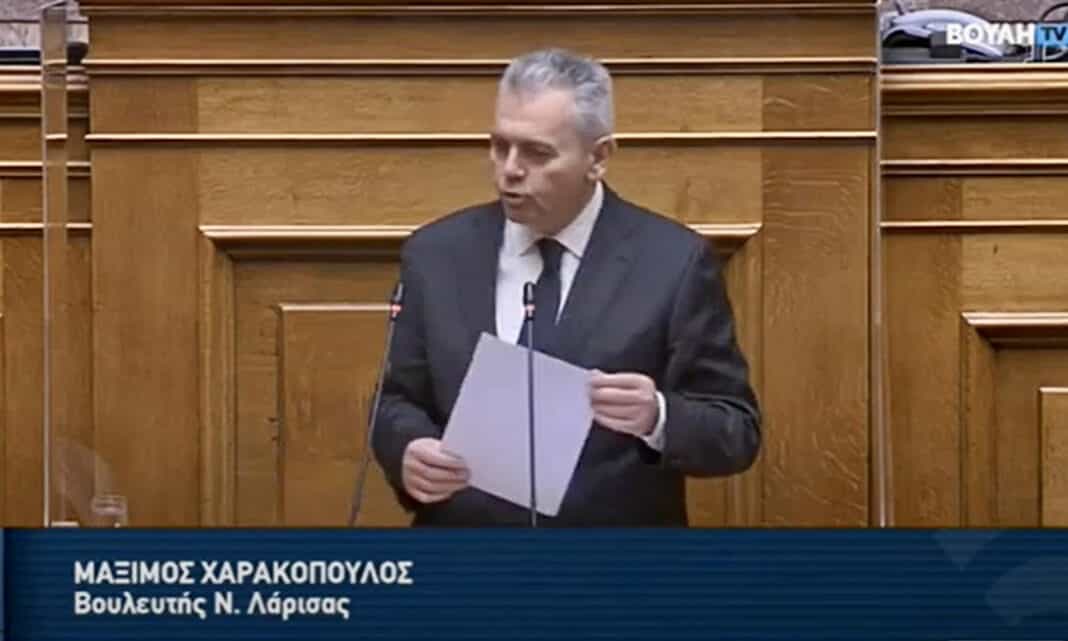 Μ. Χαρακόπουλος στη Βουλή