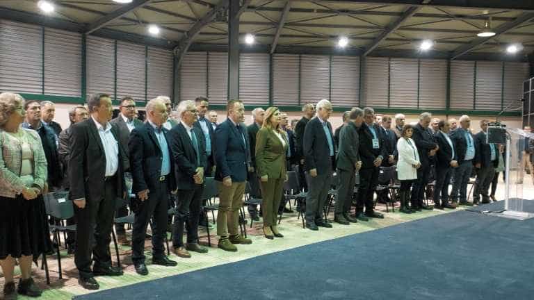 Στην έναρξη της πανελλήνιας έκθεσης "Agrothessaly" παρευρέθηκε ο Δήμαρχος Τεμπών Γιώργος Μανώλης