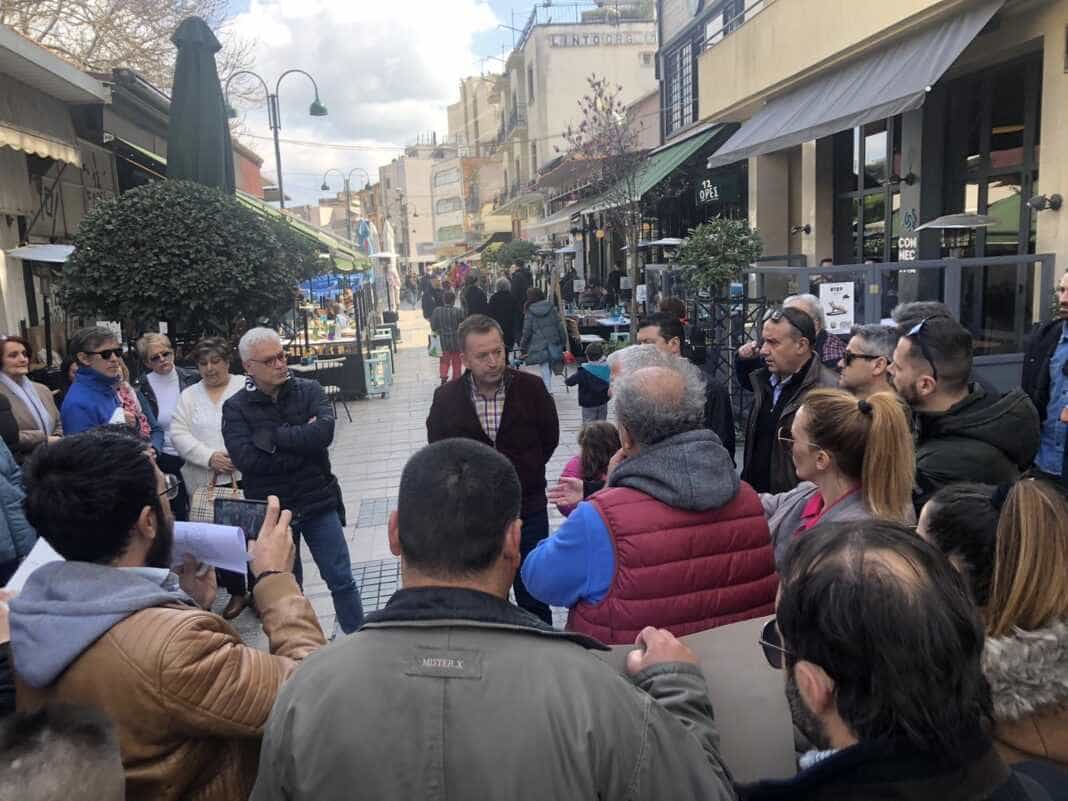 Κόκκαλης με εργαζόμενους στη ΔΕΥΑΛ