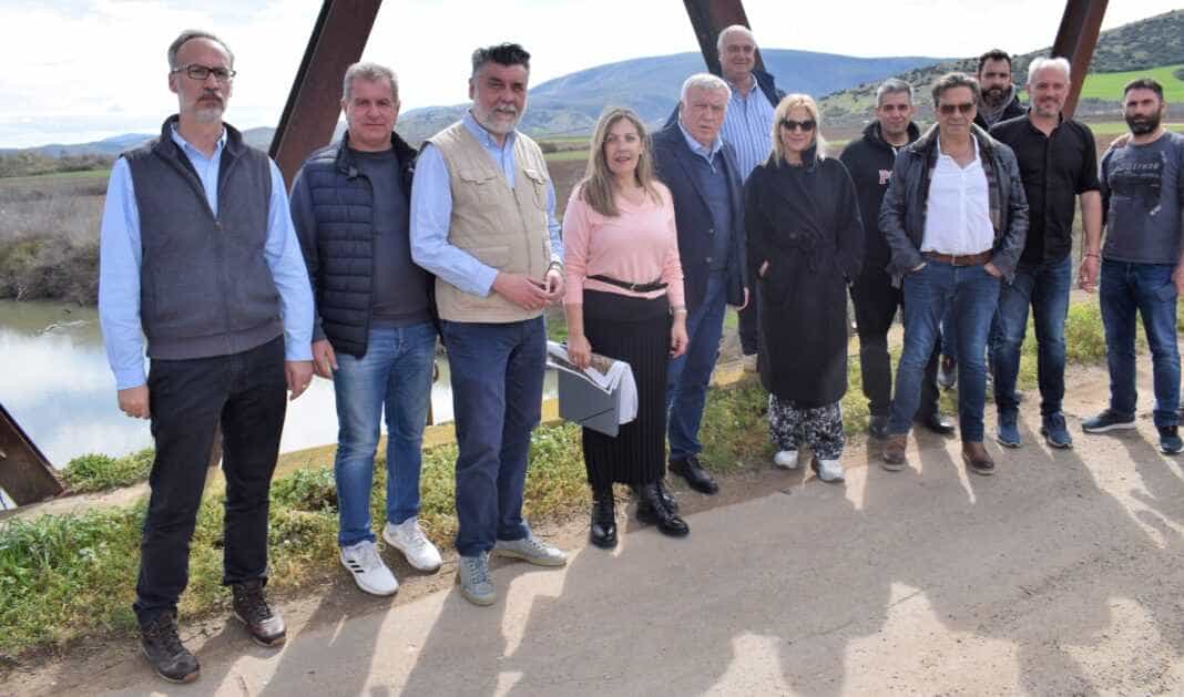 Λιμνοδεξαμενές 110323 Επιστασία των περιοχών κατασκευής των λιμνοδεξαμενών από κλιμάκιο της Περιφέρειας Θεσσαλίας