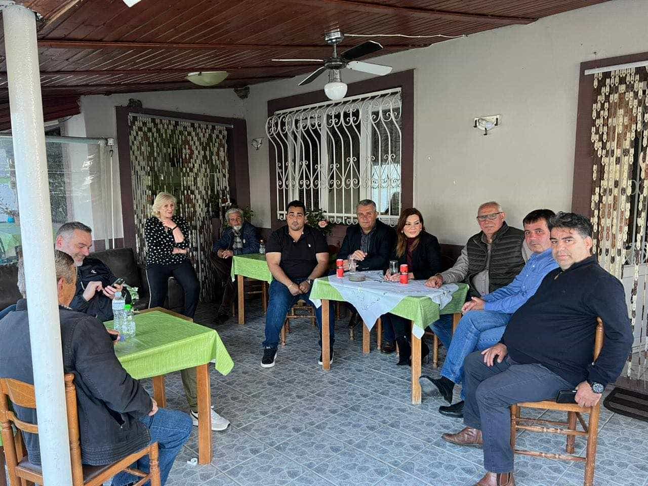 Στέλλα Μπίζιου σε Άγιο Γεώργιο, Μικρό Βουνό, Δοξαρά, Κυπάρισσο, Χαρά και Ζάππειο