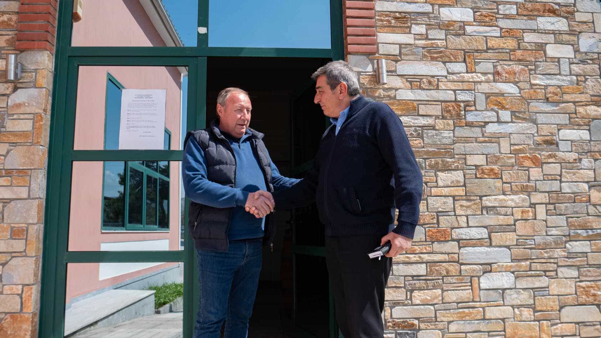 Στον Οινοποιητικό Συνεταιρισμό Τυρνάβου ο αντιδήμαρχος Περιβάλλοντος και υποψήφιος του ΣΥΡΙΖΑ – ΠΣ Παναγιώτης Νταής