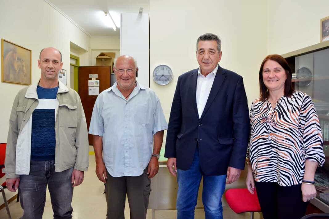 Με τη διοίκηση του Συλλόγου της Λάρισας συναντήθηκε ο Παν. Νταής