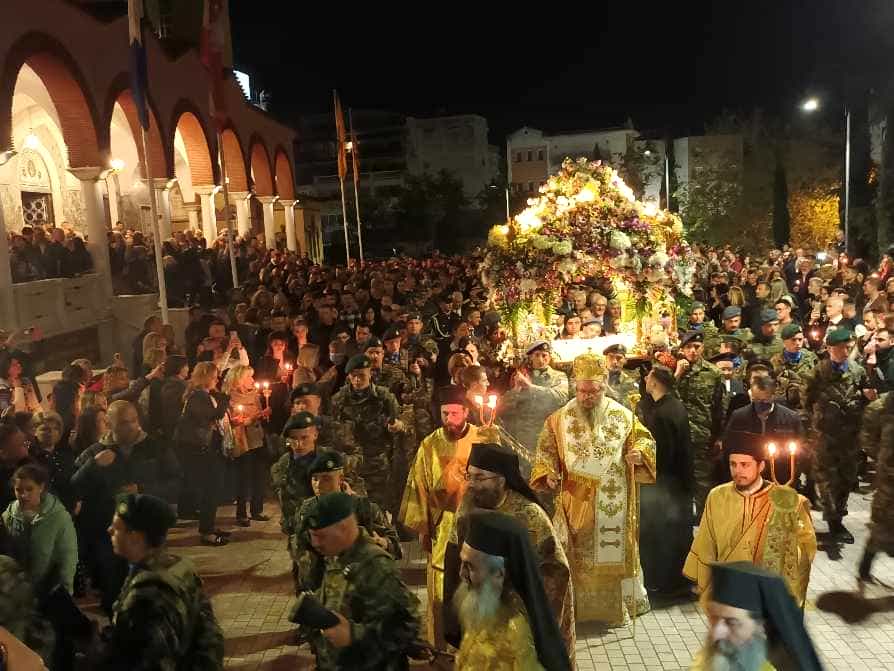επιταφιος Αγ.Αχίλλιος Λάρισα