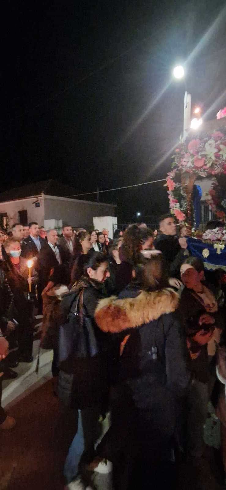 Περιφορά του Επιταφίου στους Ιερούς Ναούς του Δήμου Τεμπών