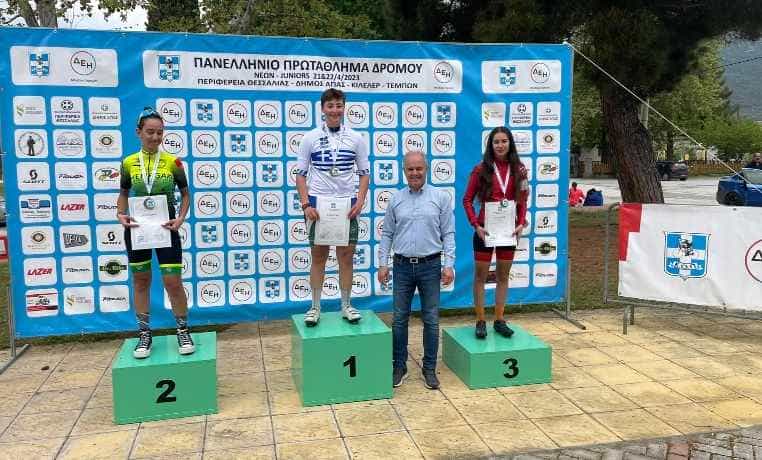 Πανελλήνιο Πρωτάθλημα Ποδηλασίας Δρόμου στο Δήμο Τεμπών