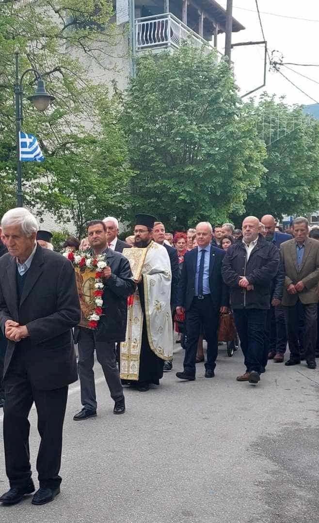 Αναστάσιμος Πανηγυρικός Εσπερινός προς τιμήν του Αγίου Γεωργίου στον Πυργετό