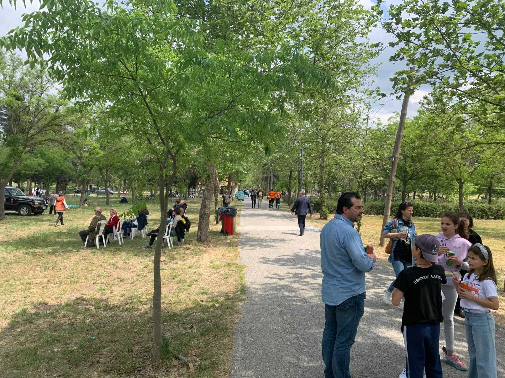 Δήμος Λαρισαίων: Πρωτομαγιά στο Αισθητικό Αλσος