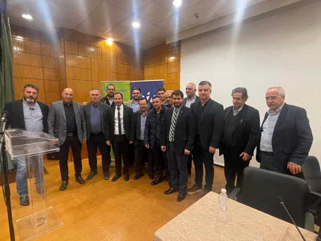 ΔΕΕΠ Λάρισας: Περιοδεία του Γραμματέα Αγροτικών φορέων της ΝΔ Ανδρέα Καρασαρίνη στα Φάρσαλα (φωτό)