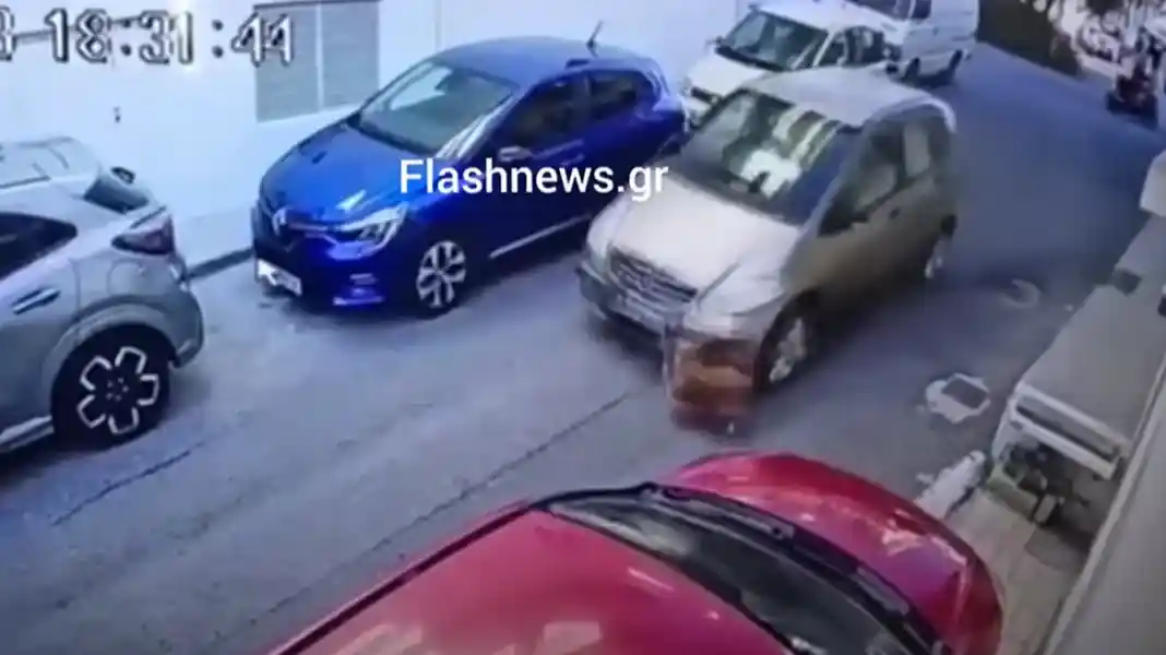 Ηράκλειο γυναίκα που πάτησε το σκυλάκι