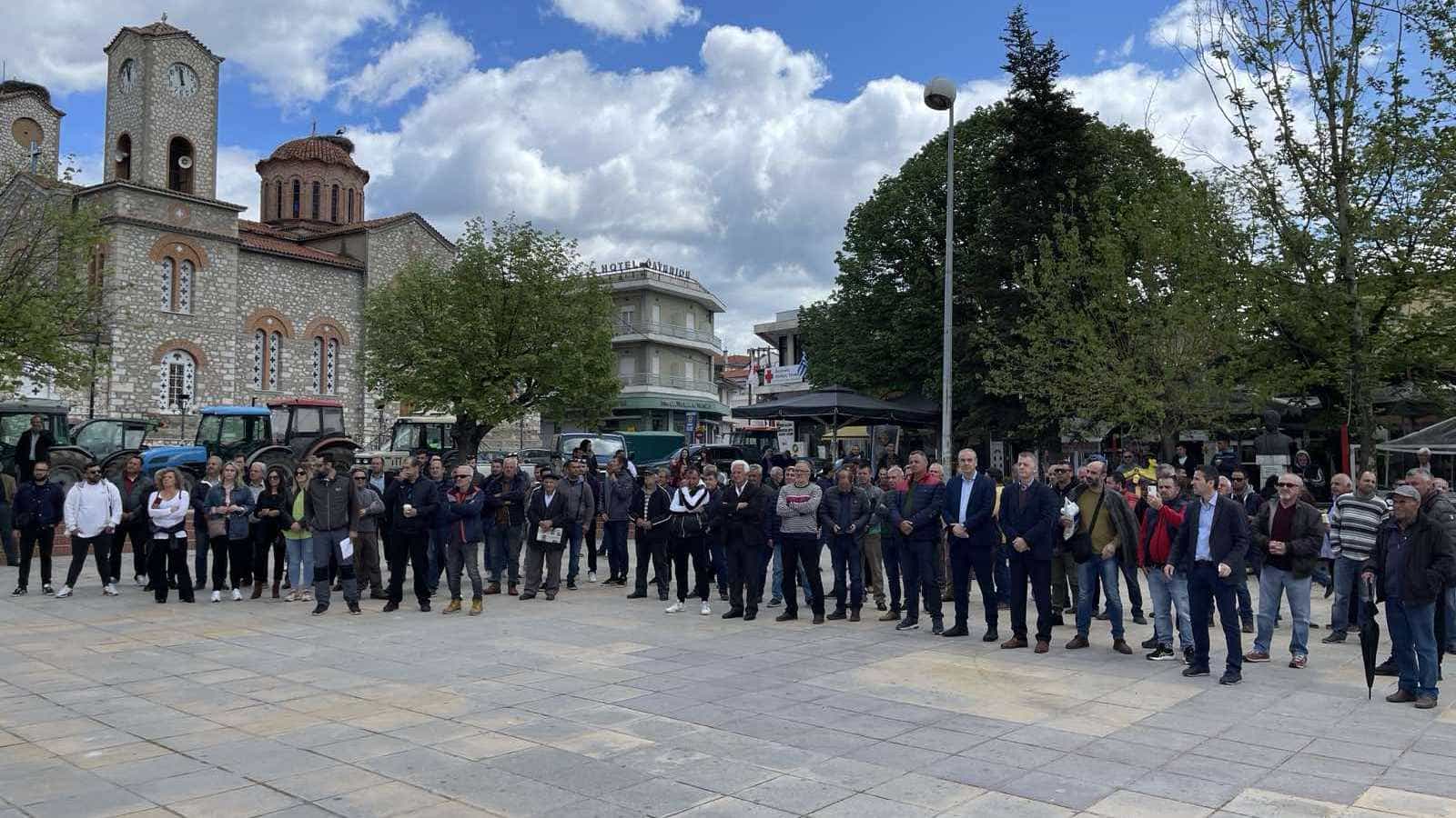 Υποψήφιοι του ΚΚΕ στο Ν. Λάρισας, για τις κινητοποιήσεις των αγροτών σε Αγιά, Ελασσόνα και Όσσα