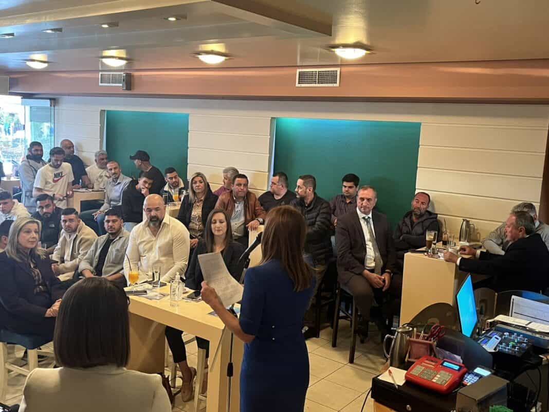 00_346111345_638494601652185_690868553824425731_n ΣΤΕΛΛΑ ΜΠΙΖΙΟΥ - ΠΡΟΕΚΛΟΓΙΚΗ ΣΥΓΚΕΝΤΡΩΣΗ ΣΤΟΝ ΤΥΡΝΑΒΟ