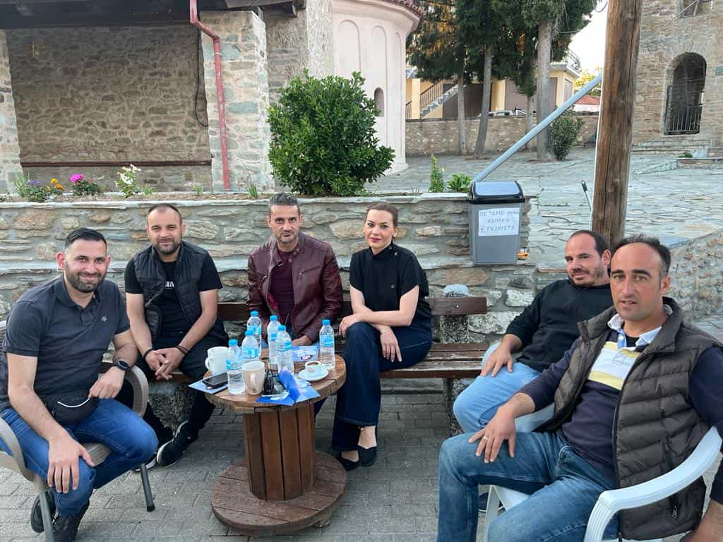 Στέλλα Μπίζιου περιοδεία σε χωριά της Ελασσόνας