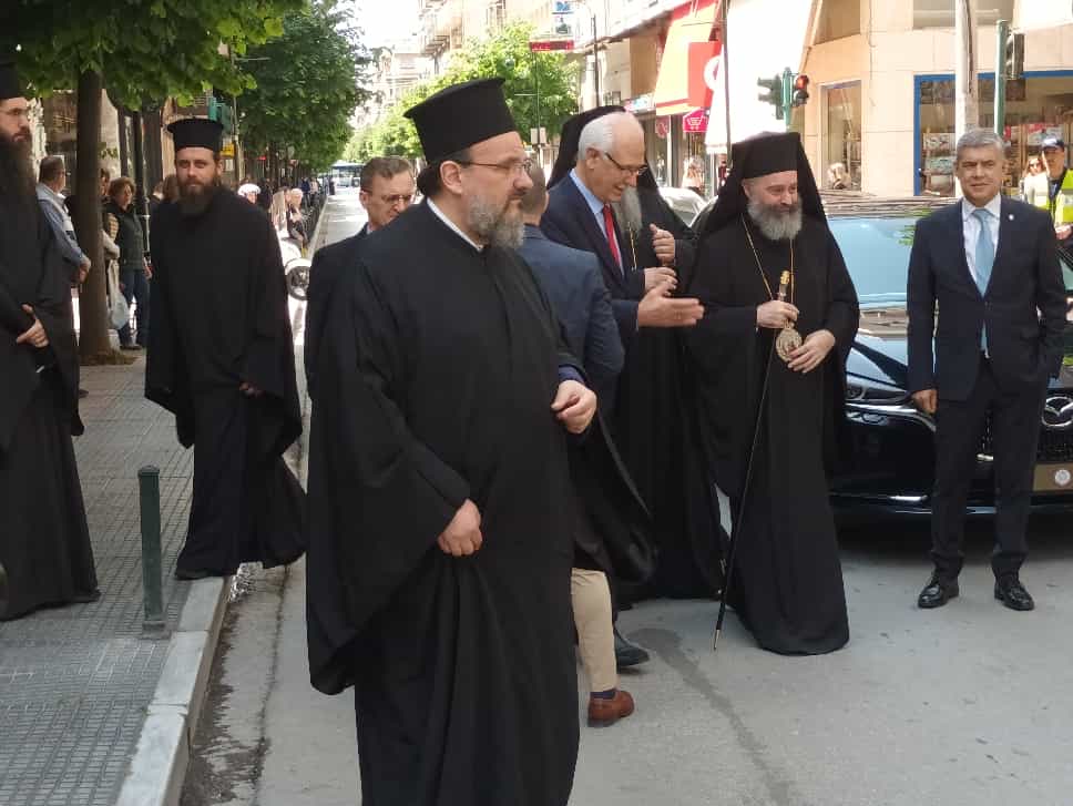 ανακηρύχθηκε επίτιμος δημότης Λάρισας ο Αρχιεπίσκοπος Αυστραλίας κ. Μακάριος 