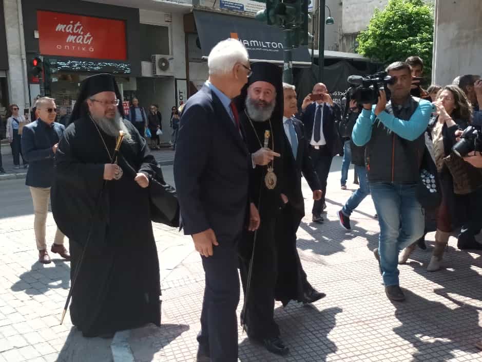 ανακηρύχθηκε επίτιμος δημότης Λάρισας ο Αρχιεπίσκοπος Αυστραλίας κ. Μακάριος 